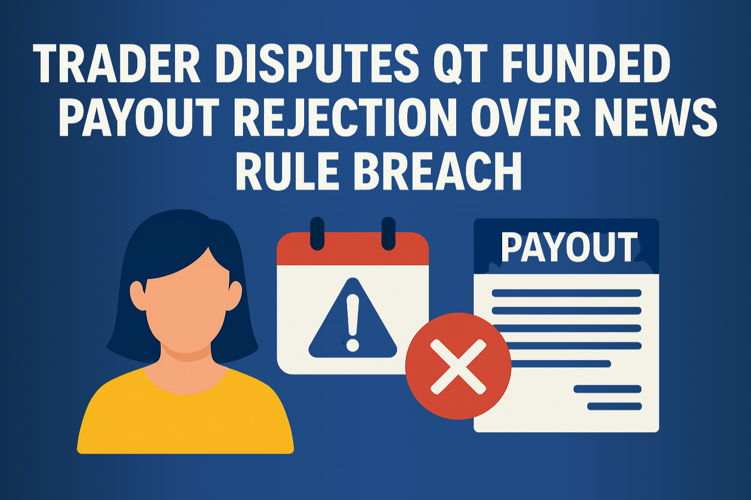 Trader disputes QT Funded payout rejection over news rule breach